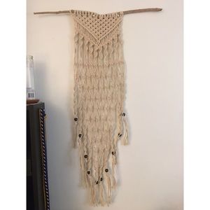 Macrame wall hanging
